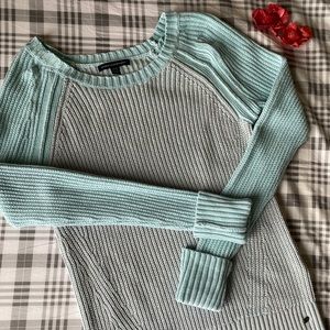 American Eagle Light Blue Sweater